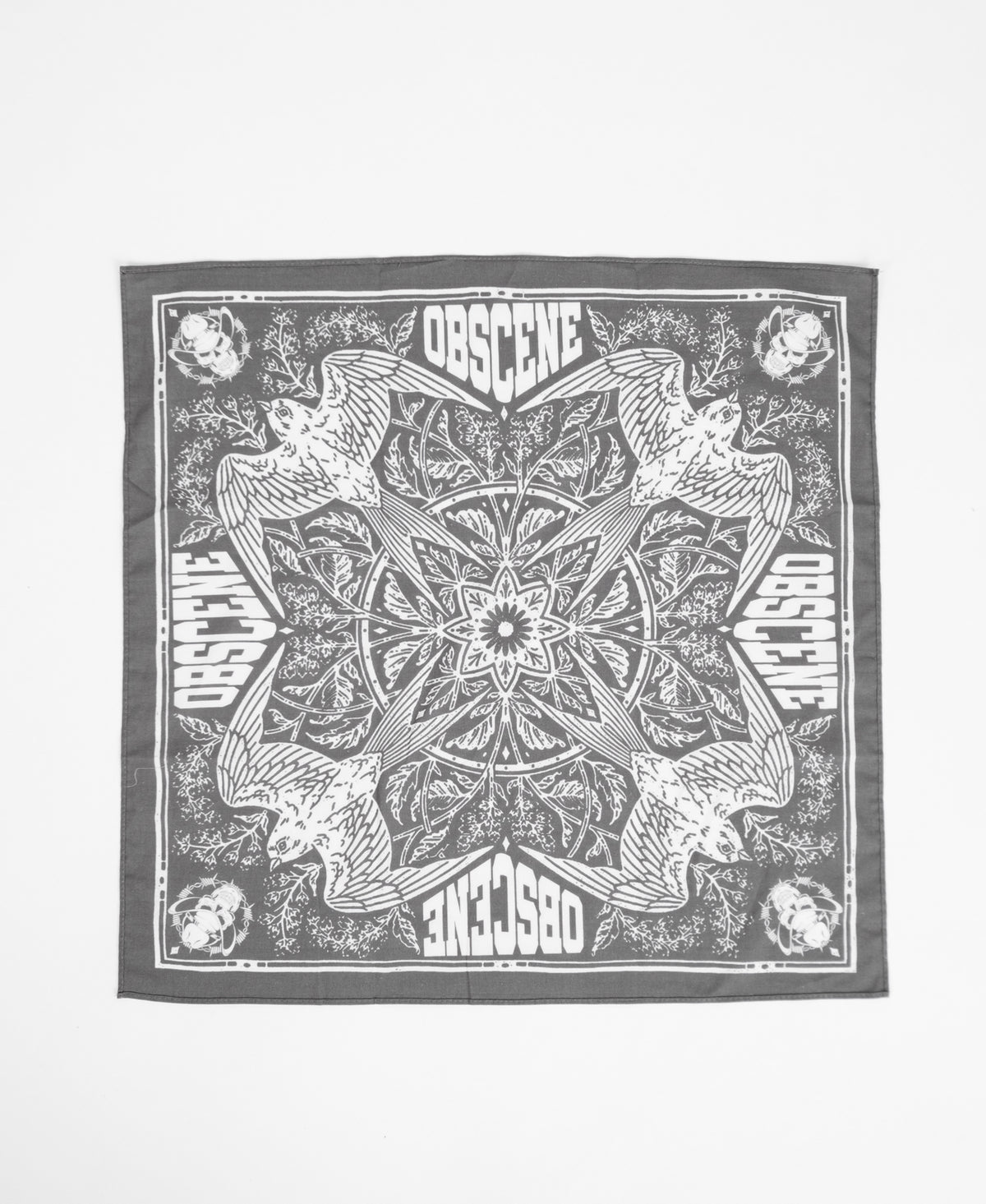 WESTERN BANDANA (CHARCOAL)