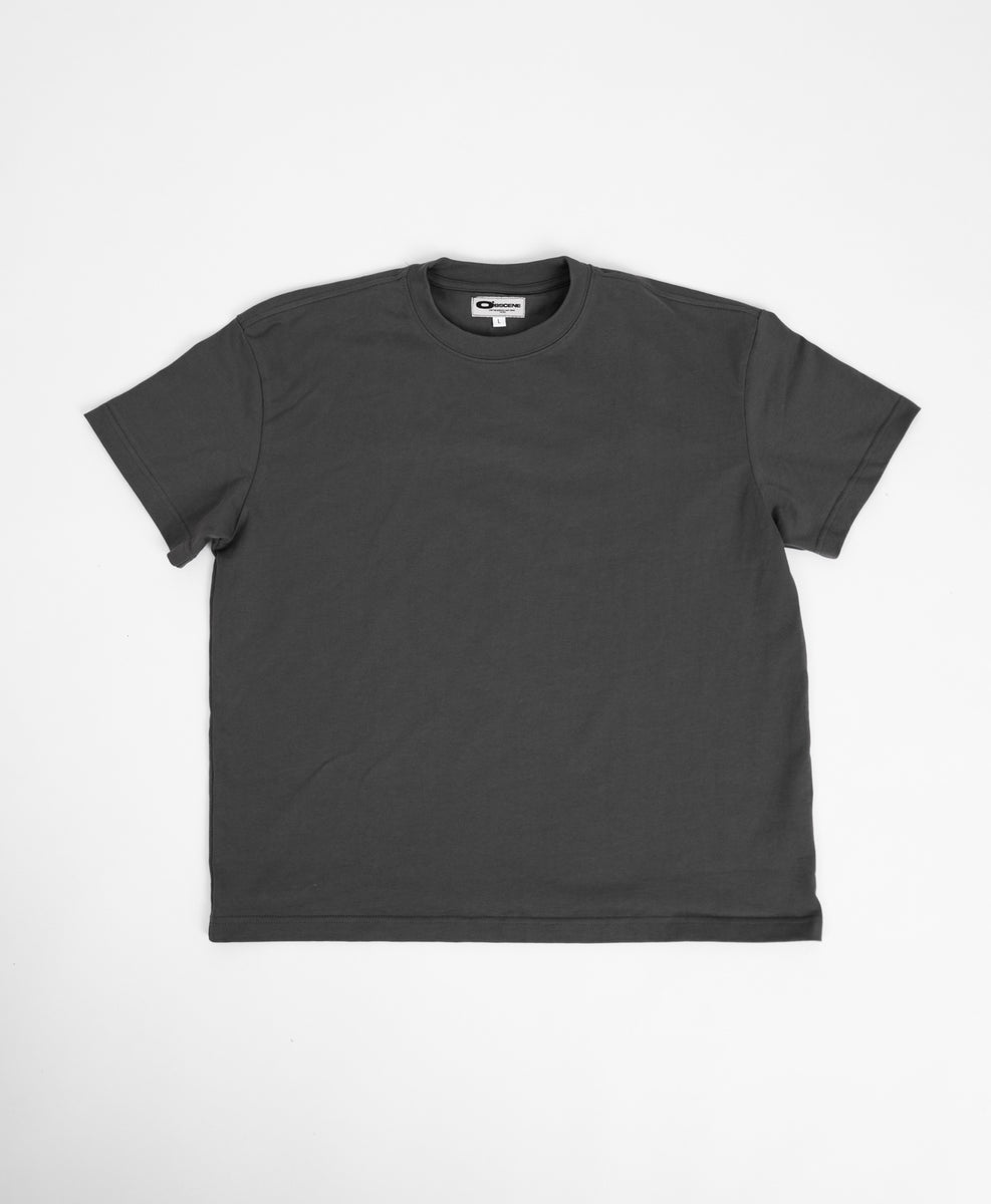 ANNIVERSARY ESSENTIAL TEE (CHARCOAL) – Obscene LLC
