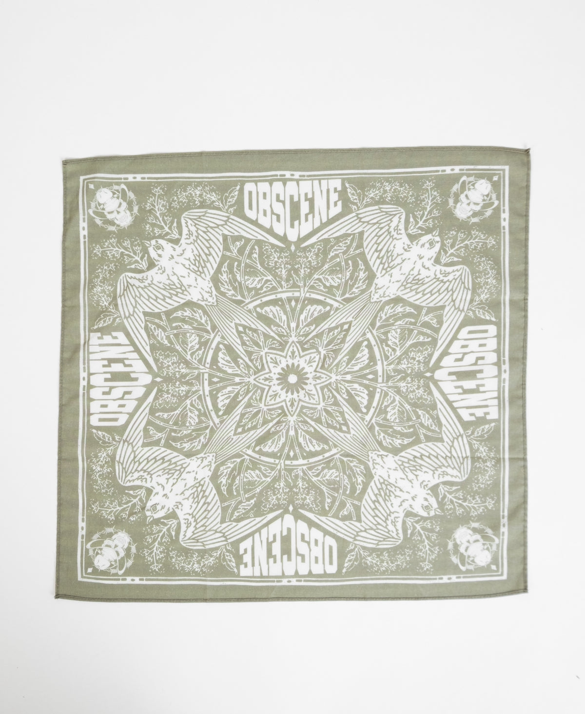 WESTERN BANDANA (OLIVE)