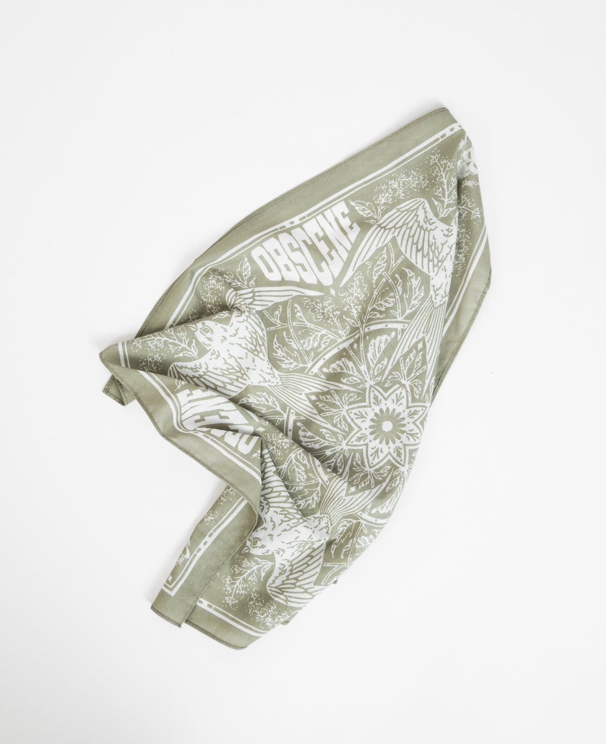 WESTERN BANDANA (OLIVE)
