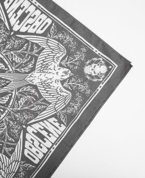 WESTERN BANDANA (CHARCOAL)