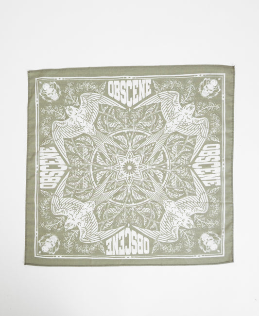 WESTERN BANDANA (OLIVE)
