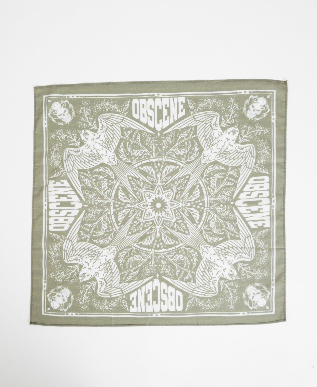 WESTERN BANDANA (OLIVE)
