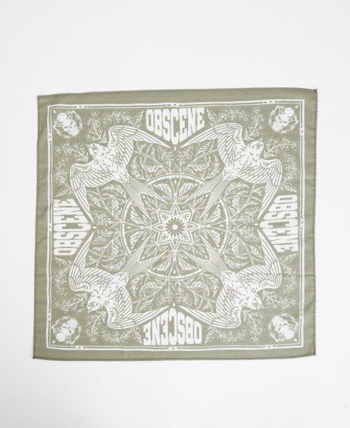 WESTERN BANDANA (OLIVE)