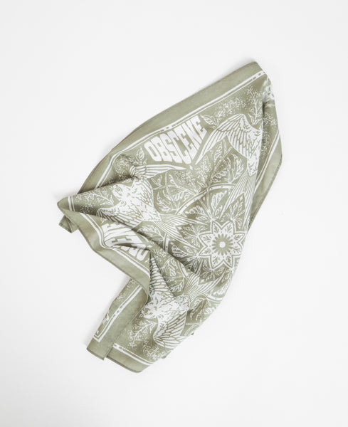 WESTERN BANDANA (OLIVE)
